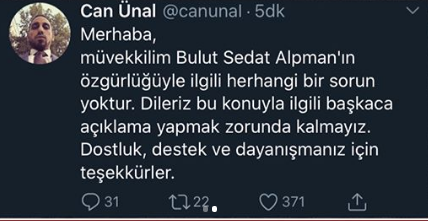 Rota'nın Avukatı Can Ünal'dan Açıklama