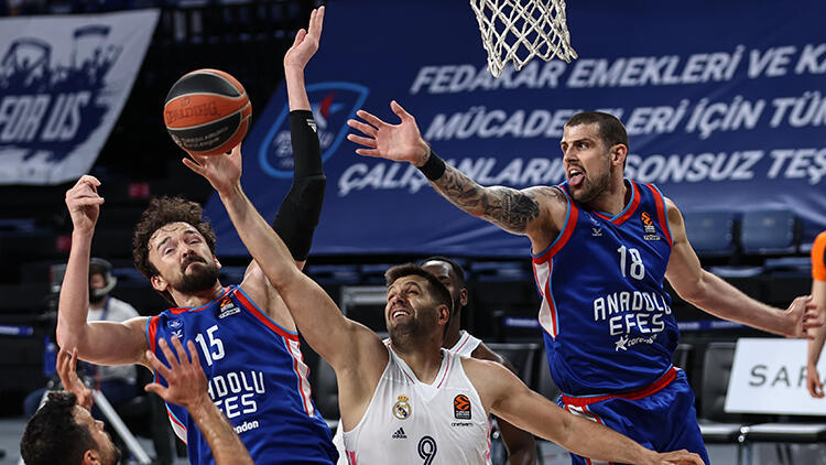 Anadolu Efes 91-68 Real Madrid (Maçın özeti)