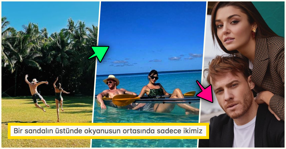 Aşk İddialarını Aylardır Yalanlayan Hande Erçel ve Kerem Bürsin'den Sonunda İtiraf Gibi Paylaşımlar Geldi!