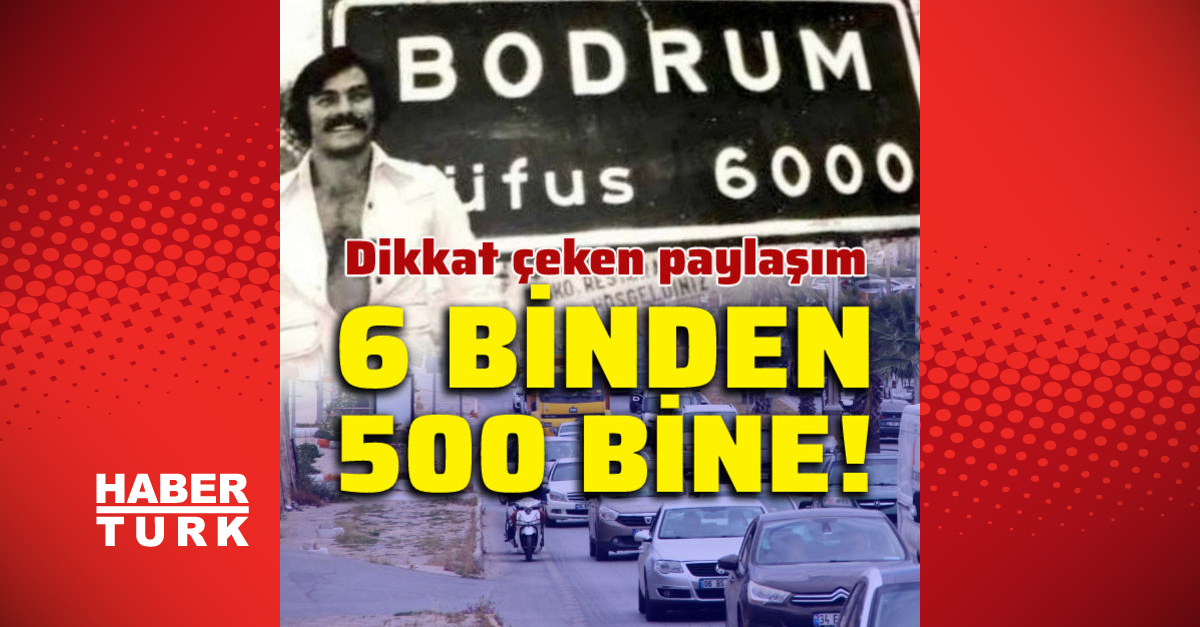 Bodrum Belediyesi'nden dikkat çeken paylaşım