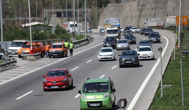 Bolu Dağı'nın 'tam kapanma' bilançosu: 2 günde 100 bin araç