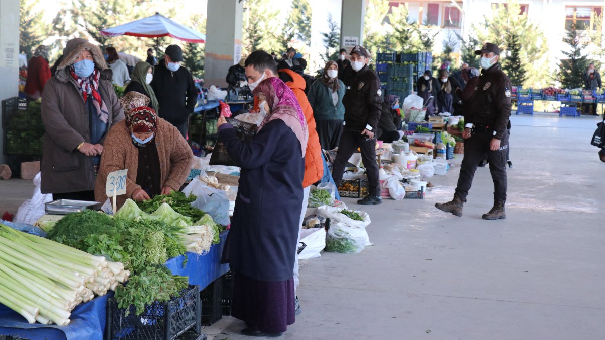 Bolu'da kapanma öncesi halk pazarları açık olacak