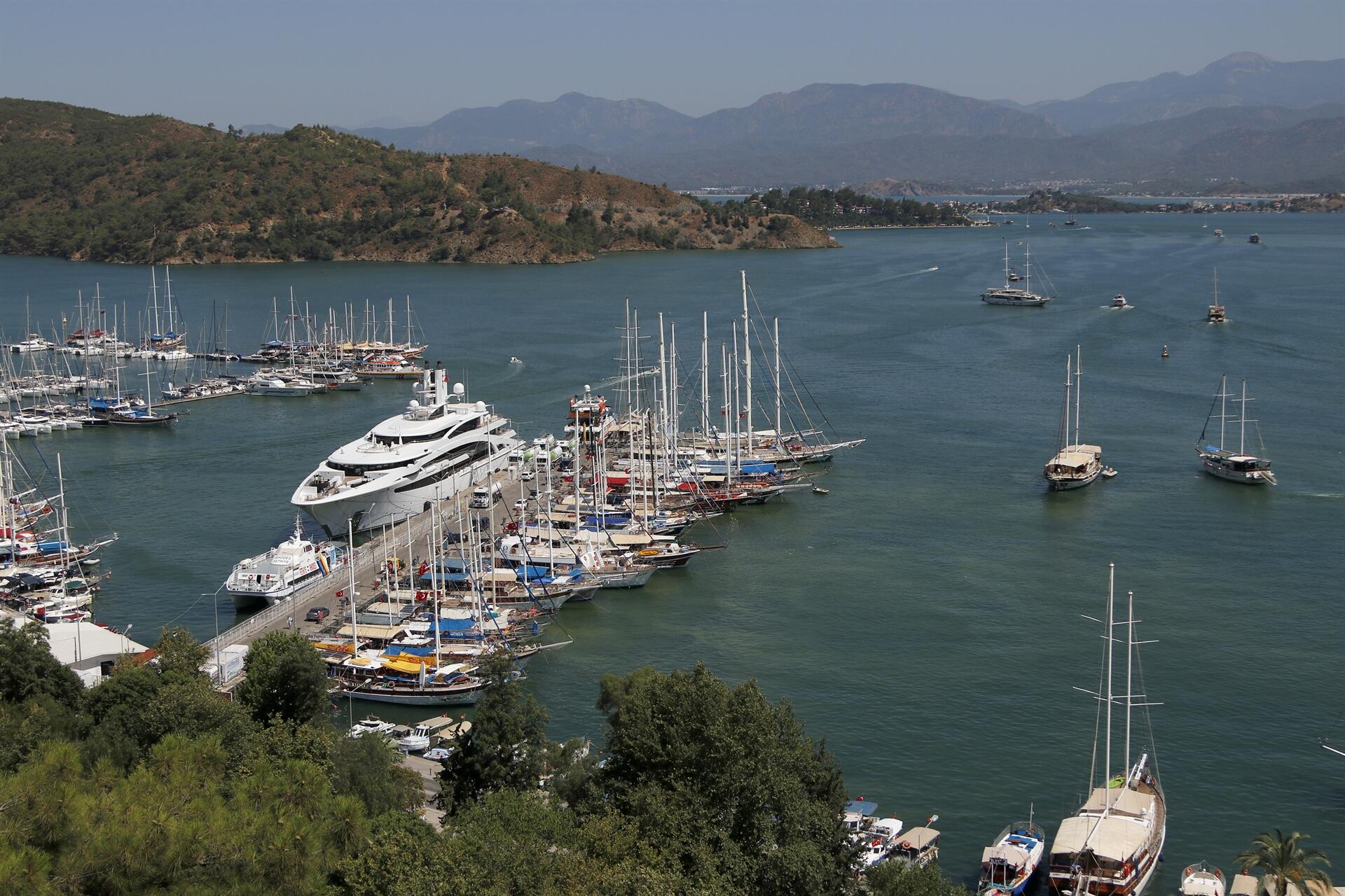 100 metre uzunluğunda, 200 milyon dolar! Kazak milyarder Fethiye'de