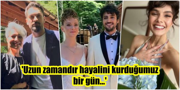 Birinci İmajlar Geldi! Mucize Doktor'un Ali'si Taner Ölmez ile Oyuncu Ece Çeşmioğlu Bugün Dünyaevine Giriyor