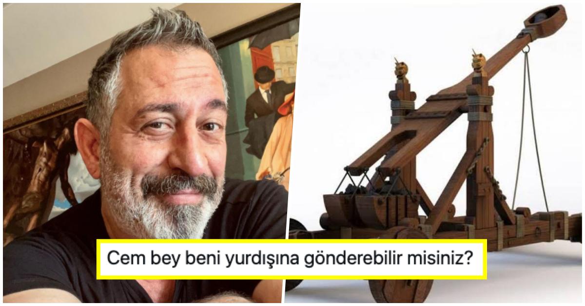 Cem Yılmaz'ın Kendisini Yurtdışına Göndermesini İsteyen Takipçisine Verdiği Karşılık Herkese Kahkaha Attırdı