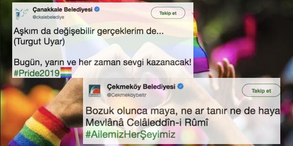 Belediyeler Üzücü Kapıştı! Onur Yürüyüşüne Takviye Veren Belediyelerle Karşı Çıkan Belediyeler Birbirine Girdi