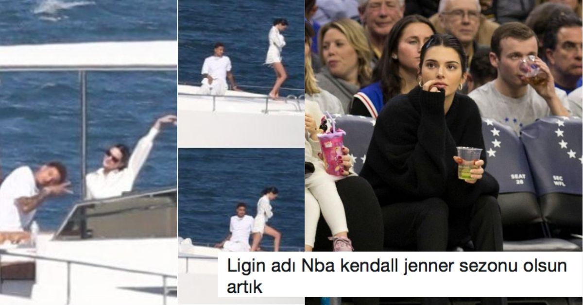 Bir Türlü NBA'den Kopamıyor! Son 2 Sevgilisi Basketbolcu Olan Kendall Jenner Tekrar Yine Bir Basketbolcuyla Beraber!