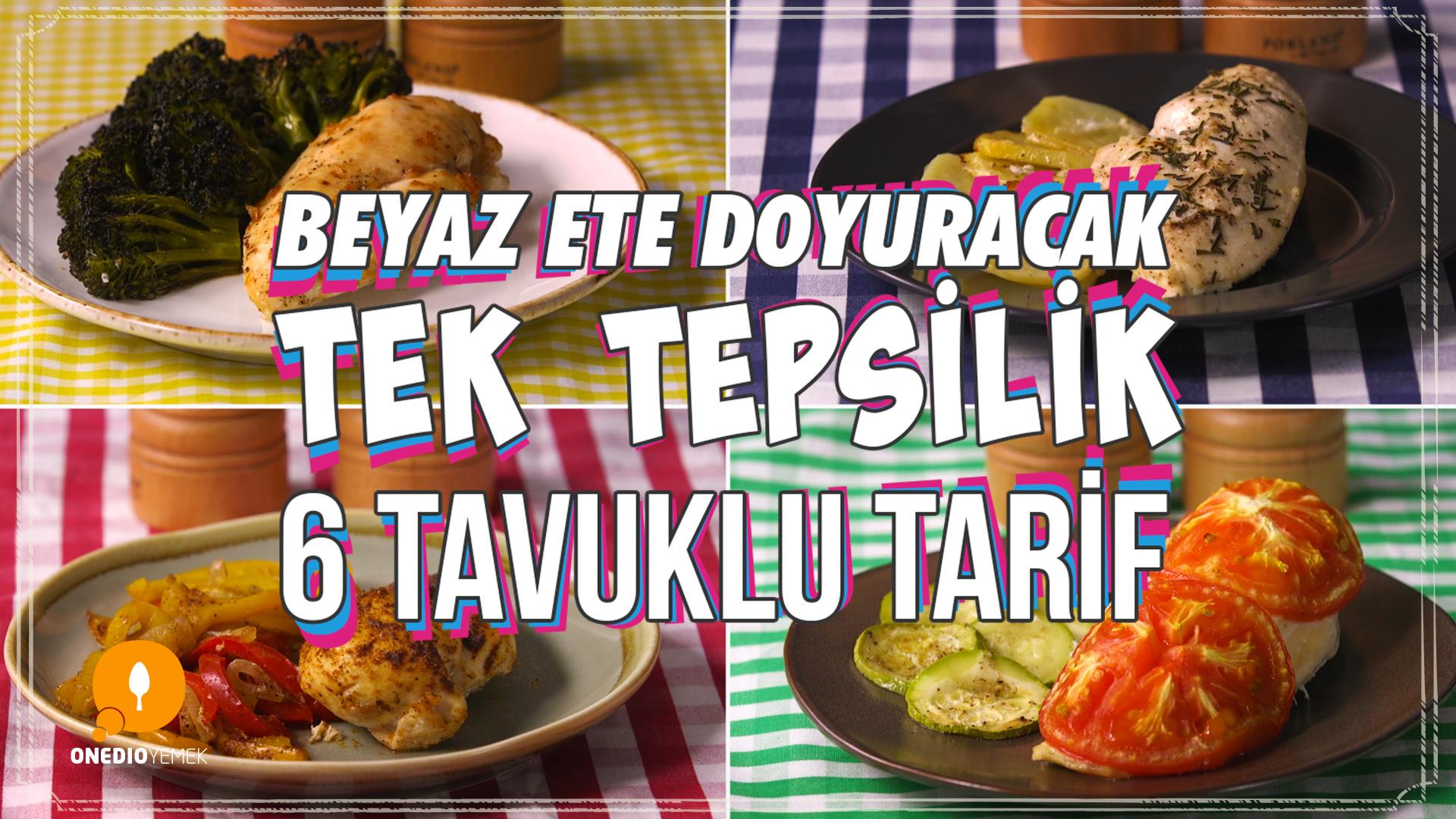 Bulaşık Kaygısına Son! Beyaz Ete Doyuracak Tek Tepsilik 6 Tavuklu Tanım