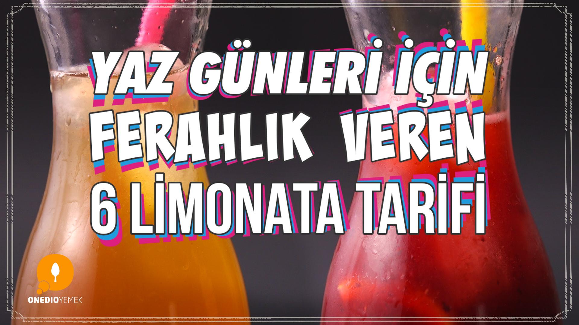 Buz Üzere Lezzetler! Yaz Günleri İçin Ferahlık Veren 6 Limonata Tanımı