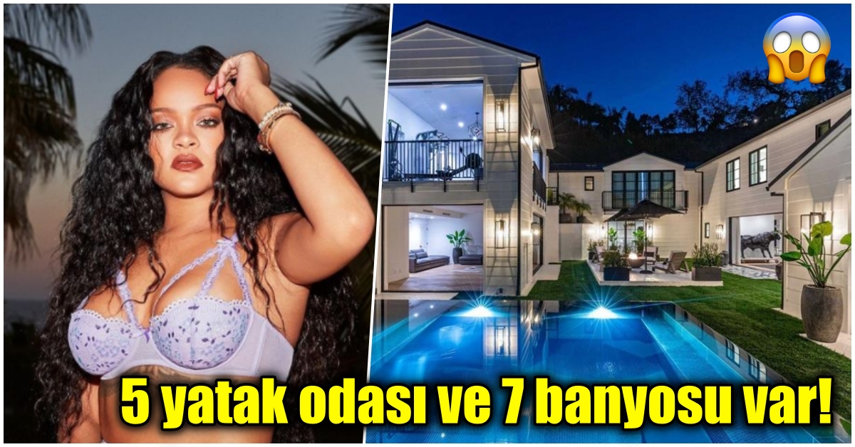 13.8 Milyon Dolarlık Malikanesini Kiraya Veren Rihanna'nın İstediği Miktar Dudak Uçuklatıyor!