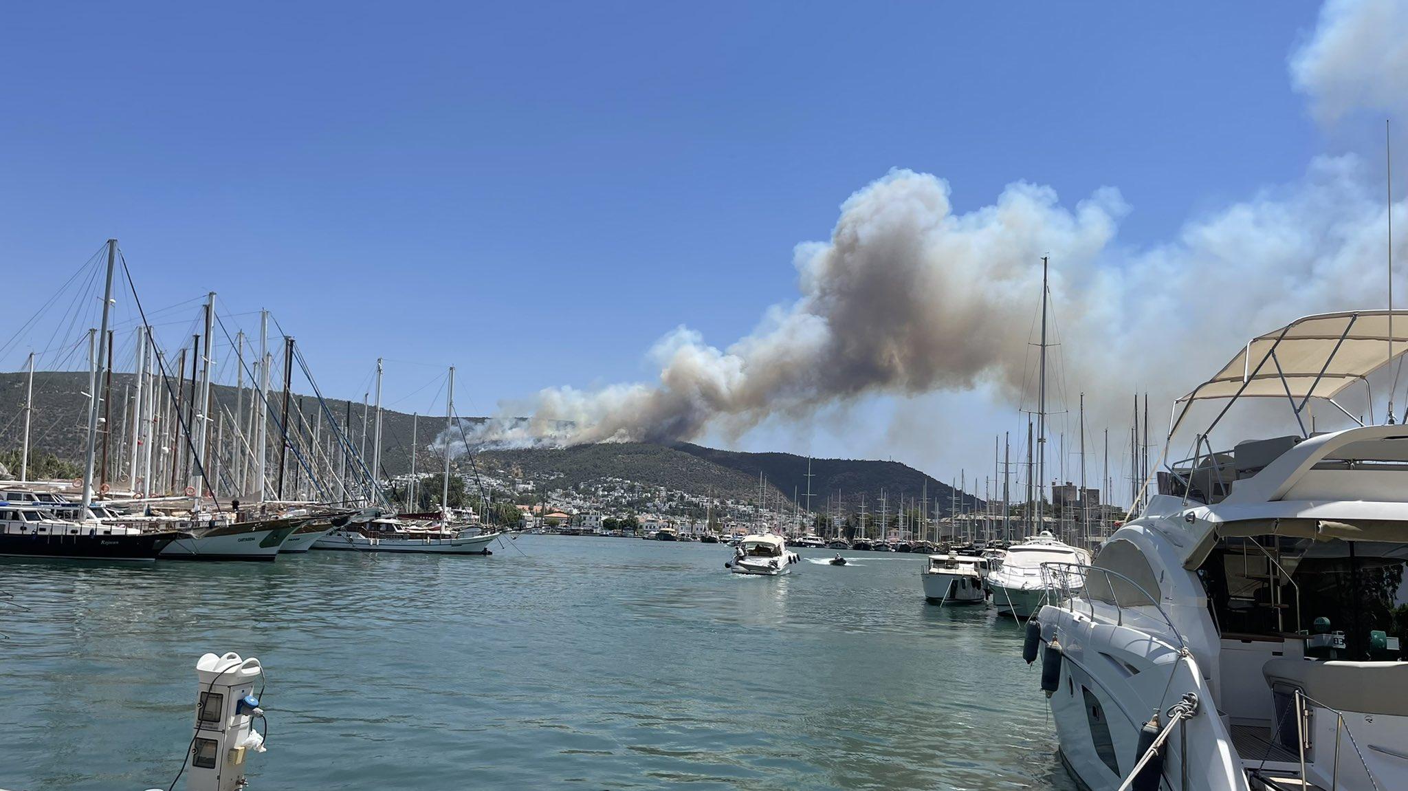 Acı Haberler Peş Peşe: Artık de Bodrum Yanıyor!