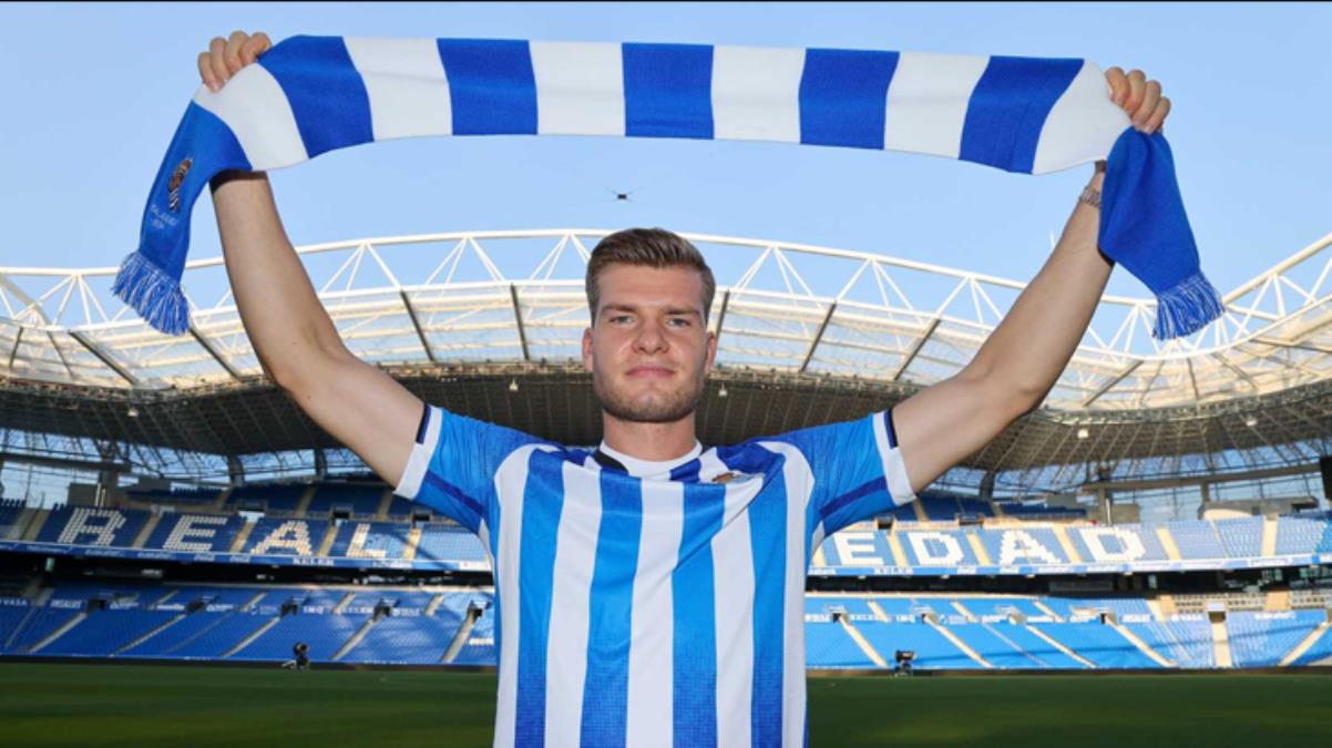 Alexander Sörloth resmen Real Sociedad'da! 1 yıl boyunca La Liga'da gayret edecek