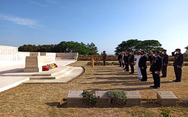 Avustralya Anıtı'nda çelenk koyma merasimi gerçekleştirildi