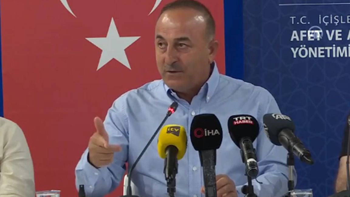 Bakan Çavuşoğlu: Manavgat orman yangınında düne nazaran daha âlâ durumdayız