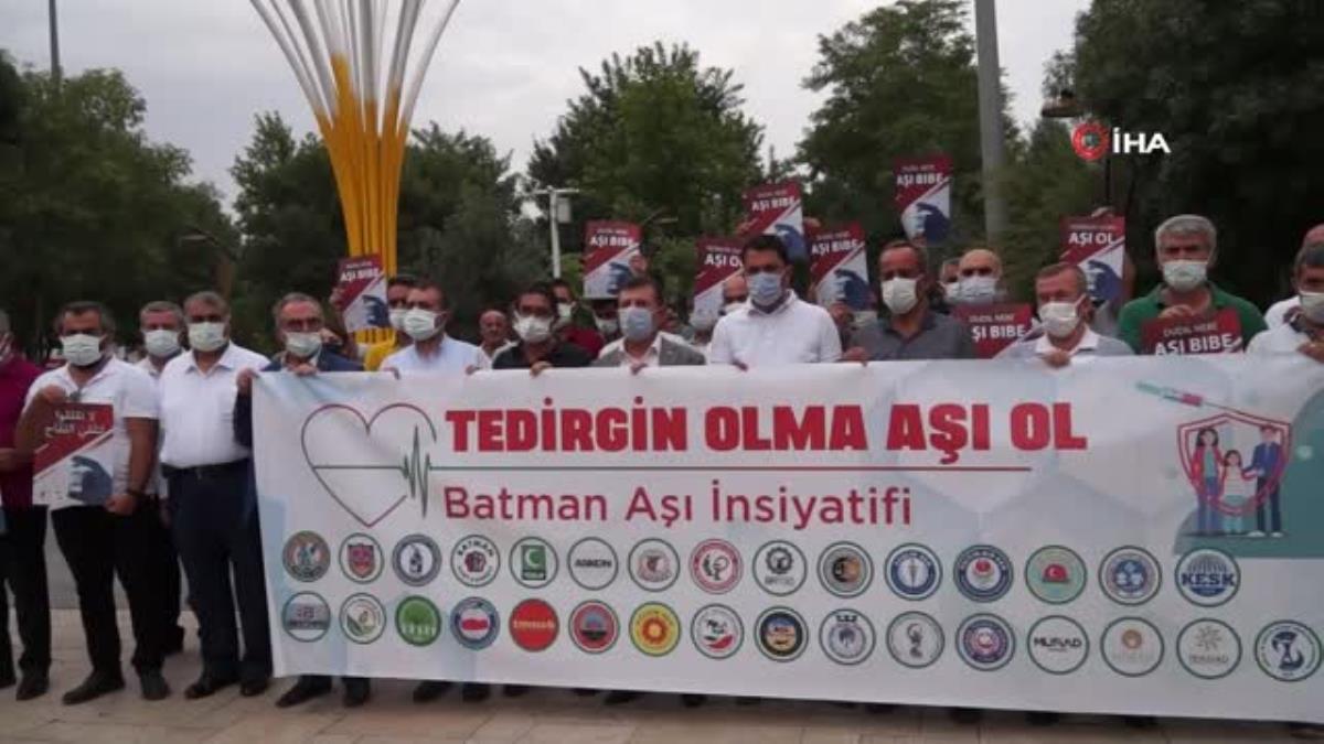 Batman aşı inisiyatifinden 3 lisanda aşı daveti