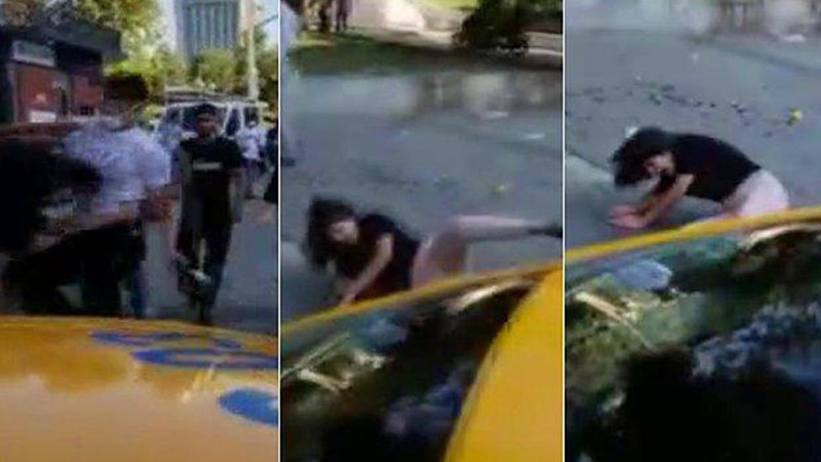 Bayana uçan tekme attığı belirtilen zabıta: Dökülen midyelerin kayganlığı sebebiyle bodoslama çarptım