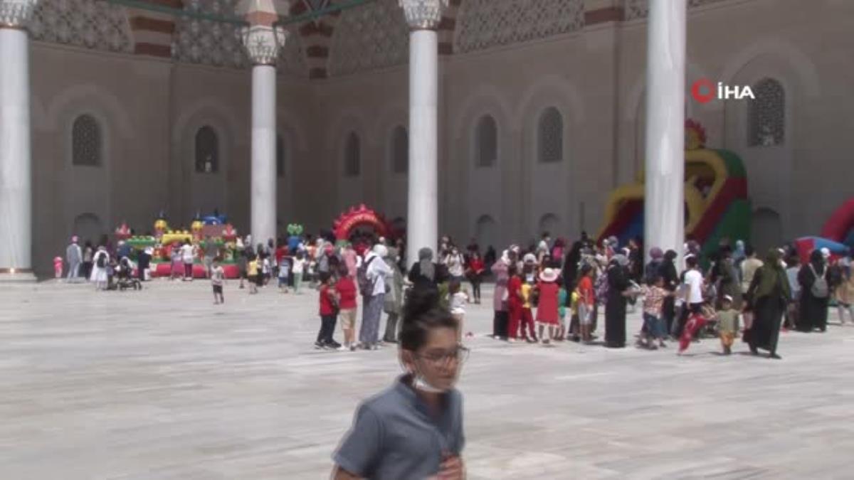 Çamlıca Camii'nde yaz Kur'an kursu kapanış programı düzenlendi