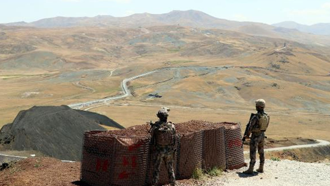 Van'da, sonu yaya geçmeye çalışan Afganistan asıllı 113 kaçak göçmen yakalandı