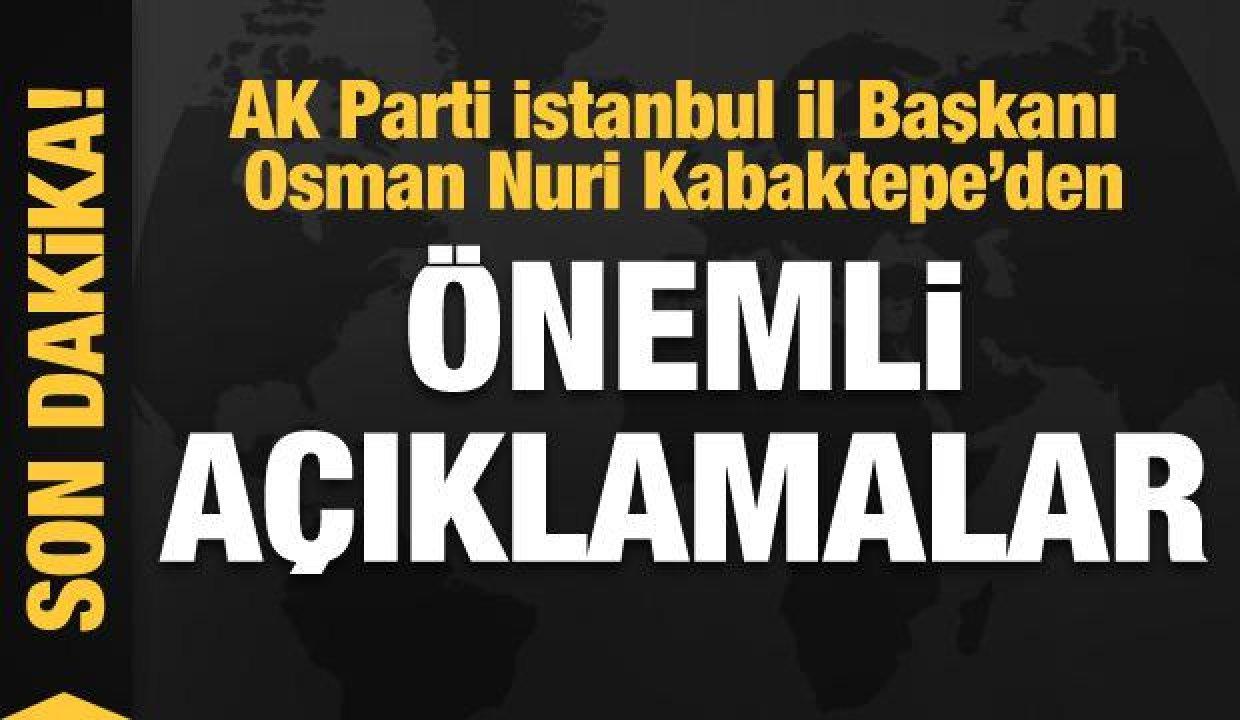 AK Parti İstanbul İl Başkanı Kabaktepe Ülke TV'de