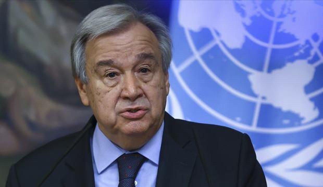 BM Genel Sekreteri Guterres'ten Türkiye açıklaması