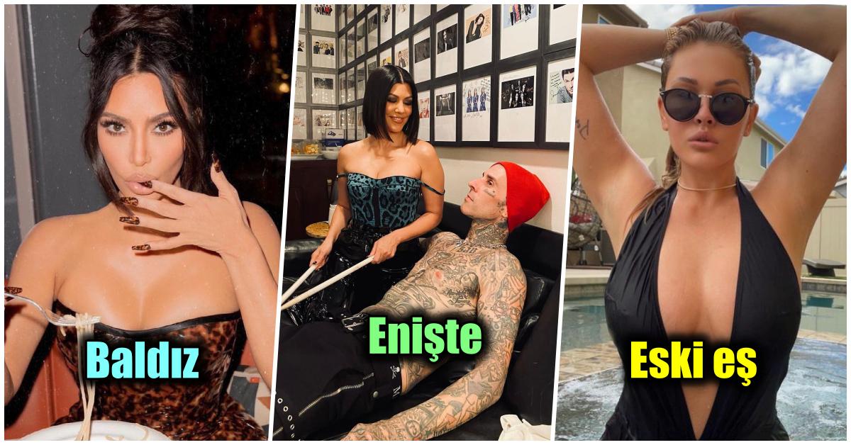 İki Kadın Bir Adam! Travis Barker’ın Eski Eşi, Boşanma Nedenlerinin Kim Kardashian Olduğunu İddia Etti