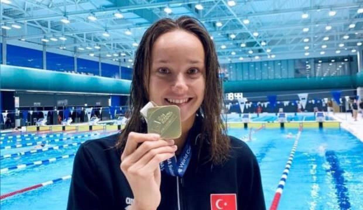 Viktoria Zeynep Güneş, FINA Dünya Kupası'nda bronz madalya elde etti