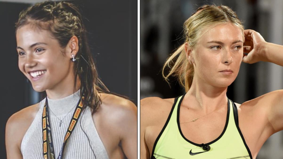 18 yaşındaki hoş tenisçi Raducanu, Sharapova'yı tahttan indirdi! 1 günde dünya yıldızı oldu