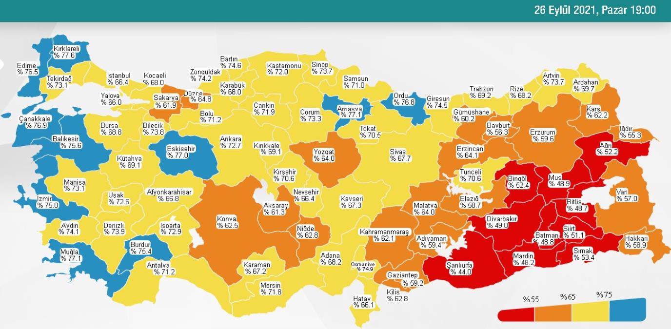 27 Eylül Pazartesi 2021 korona tablosu… Bugünkü corona olay sayısı açıklandı mı? 27 Eylül koronavirüsten kaç kişi öldü?