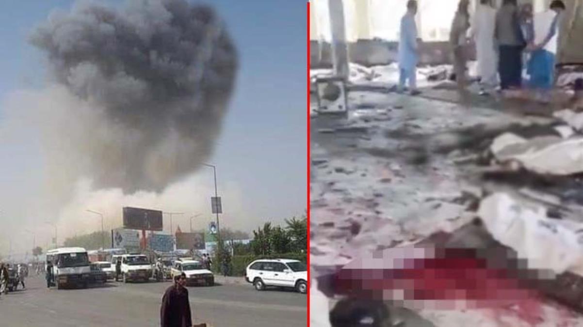 Afganistan'da cuma namazı sırasında bir mescide bombalı hücum düzenlendi! Meyyit ve yaralılar var