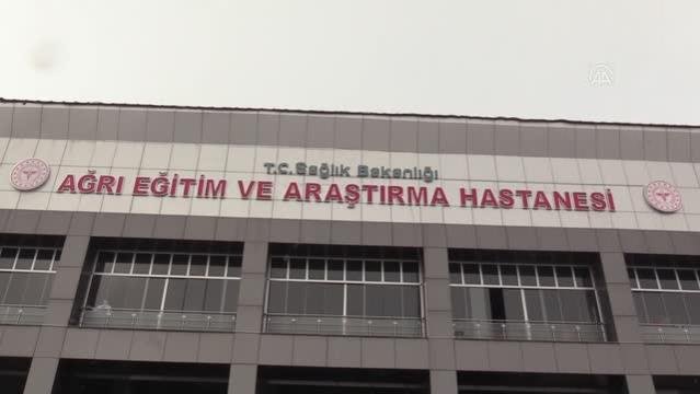 Ağrı'da hastane işçisi hasta yakını tarafından darp edildi