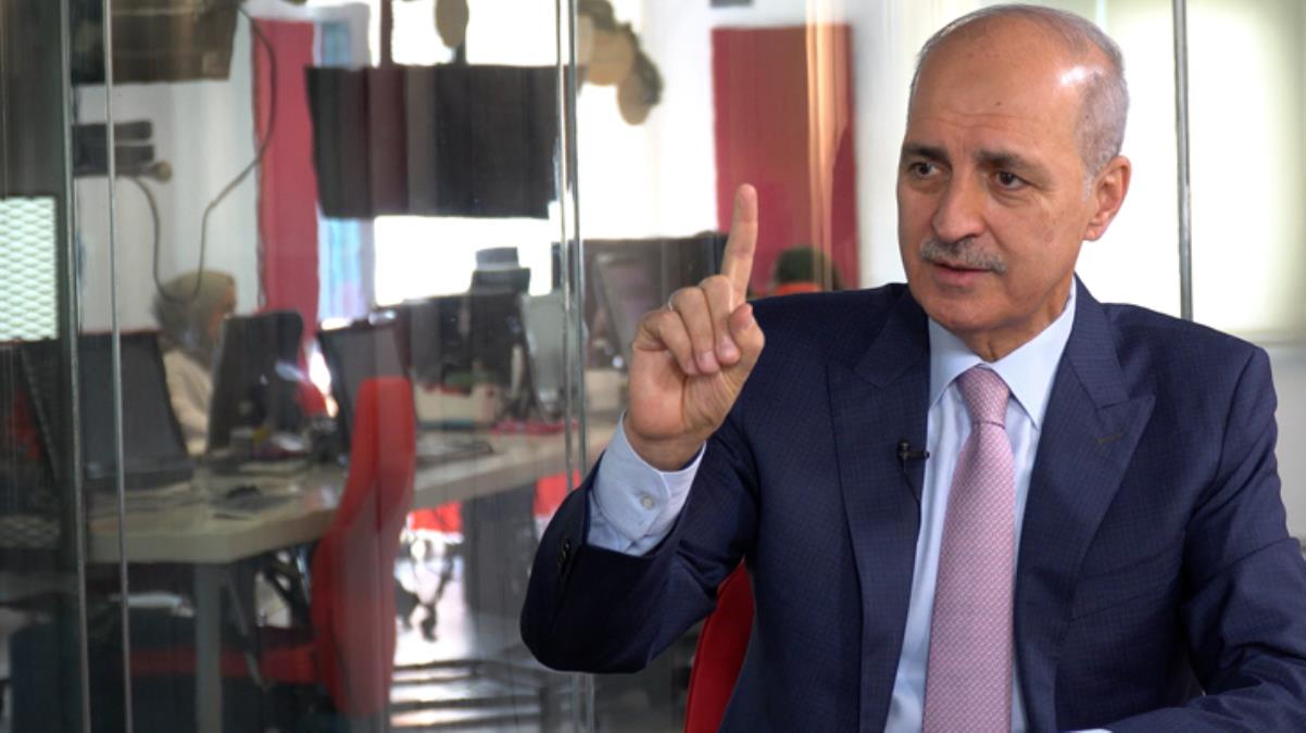 AK Parti Genel Başkanvekili Numan Kurtulmuş, Haberler.com'a konuştu: Anketlerde açık orta birinciyiz