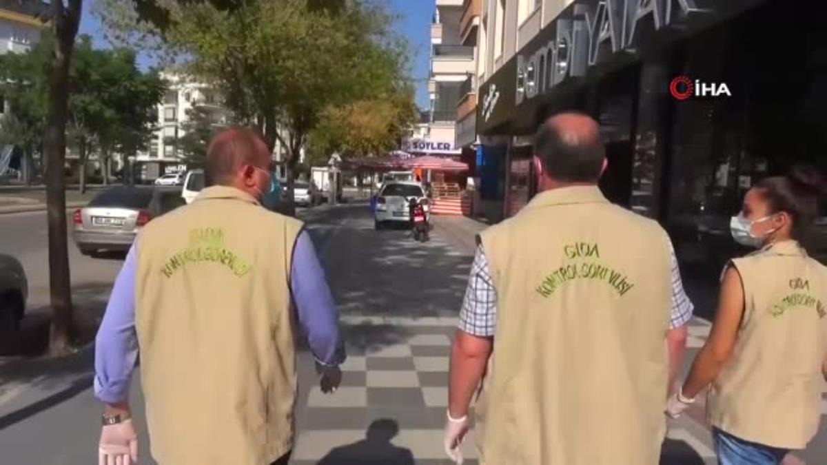 Aksaray'da Tarım ve Orman Müdürlüğü takımları takımlarından besin işletmelerine kontrol