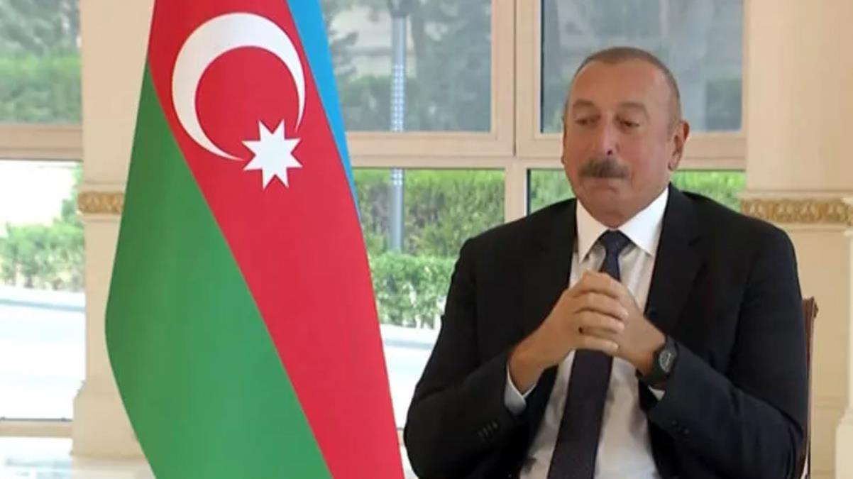 Aliyev'in sıkıntı anları! İşgalden kurtarılan topraklara ziyaretini anlatırken gözleri doldu