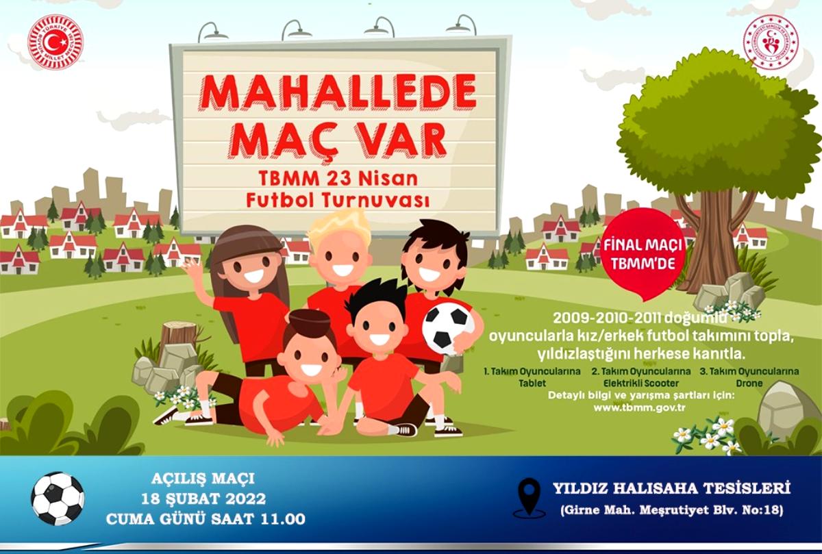 23 Nisan Futbol Turnuvası 'Mahallede Maç Var' Aydın'da başlıyor