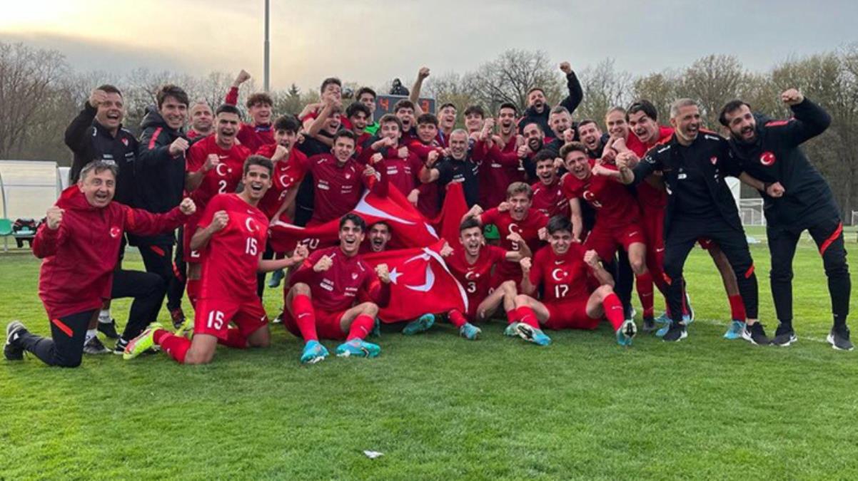 Ağabeylerinin yapamadığını yaptılar! U17 Ulusal Ekip, Avrupa şampiyonasında