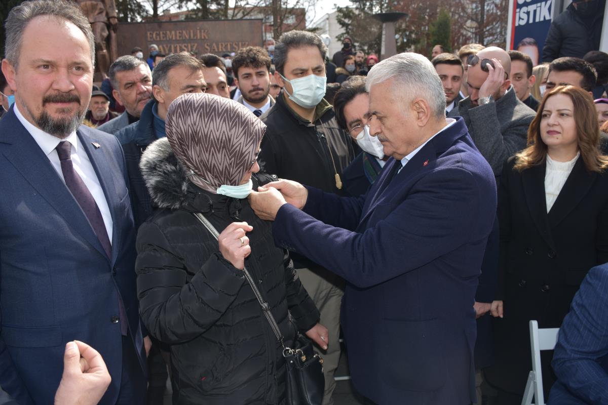 AK Parti Genel Başkanvekili Yıldırım, Tekirdağ'da konuştu