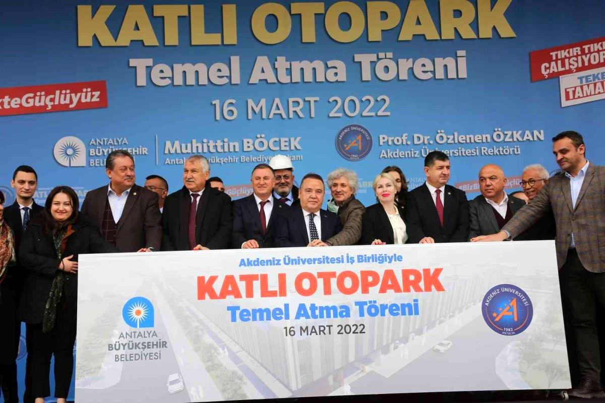 Akdeniz Üniversitesi yerleşkesine katlı otopark yapılacak