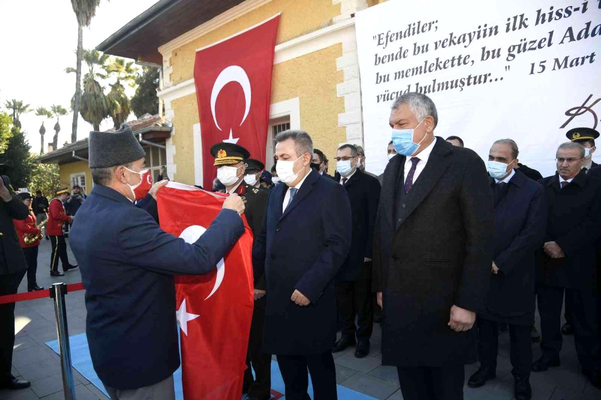 Atatürk'ün Adana'ya gelişinin 99. yıl dönümü merasimle kutlandı