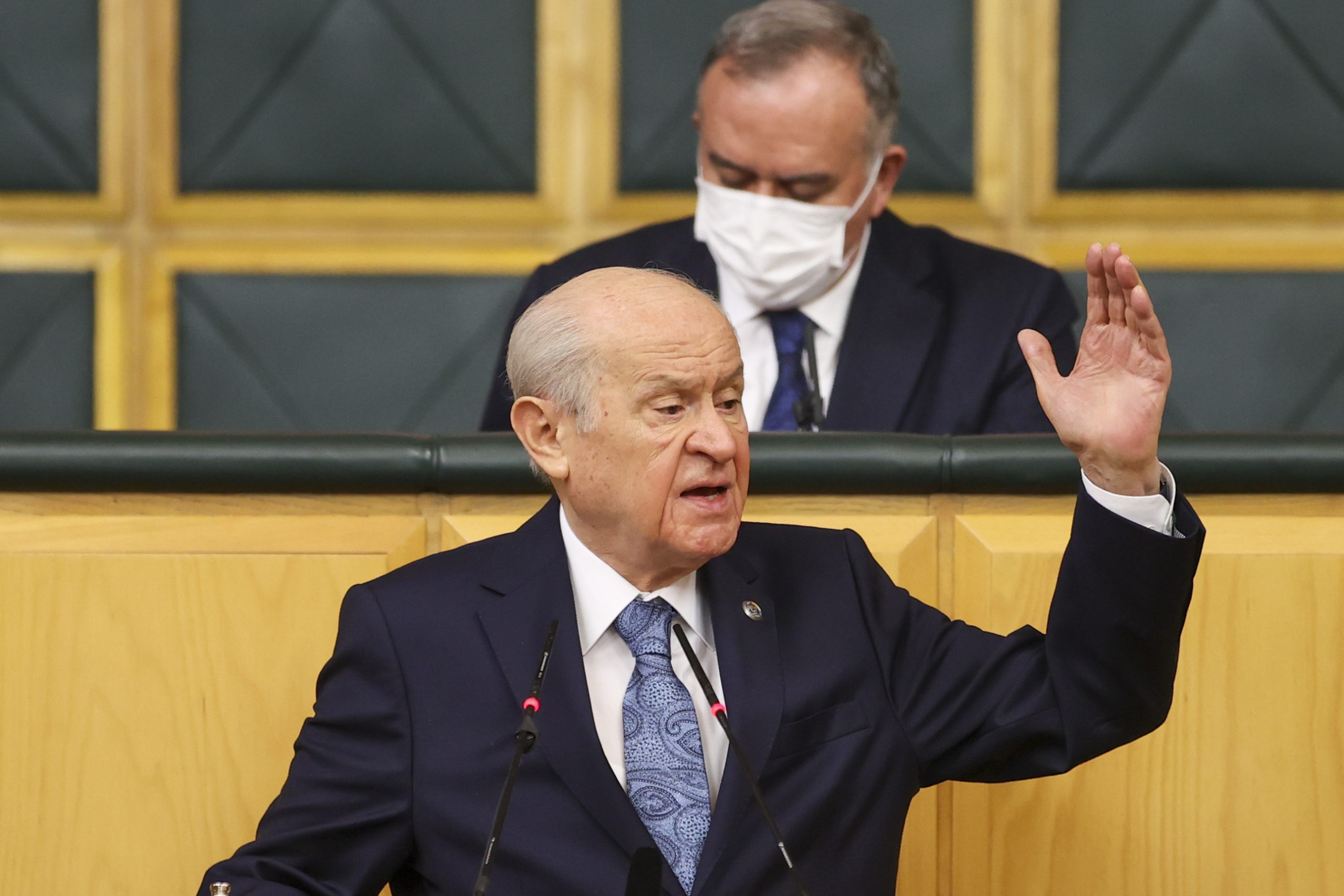 Bahçeli'den Demirtaş açıklaması: Teröristin yerin TBMM değil demir parmaklıkların gerisidir