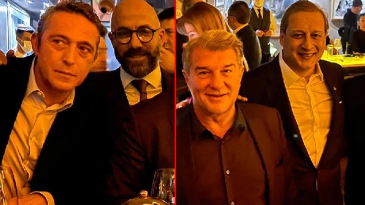 Barcelona Lideri Laporta, İstanbul'u turladı! Cümbüş yerindeki davete Ali Koç da katıldı