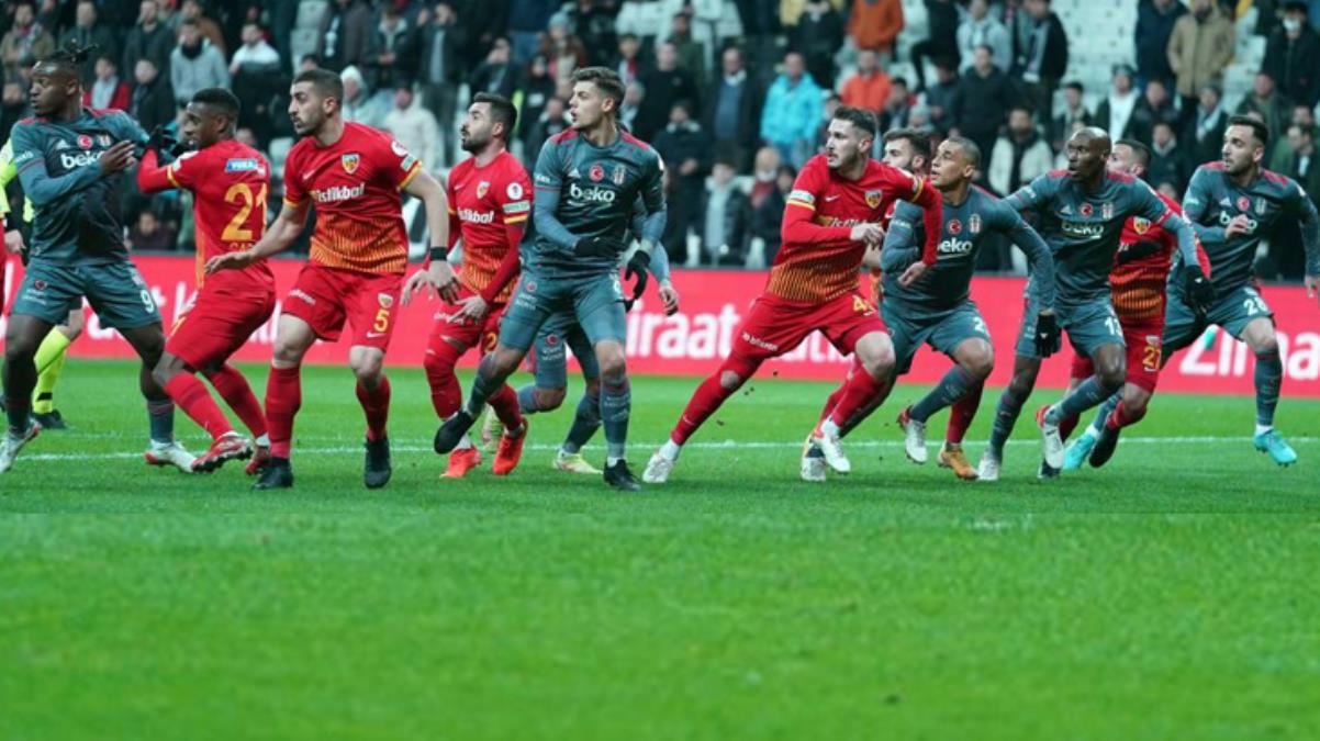 Beşiktaş, Kayserispor'a yenilerek Türkiye Kupası'na çeyrek final tipinde veda etti