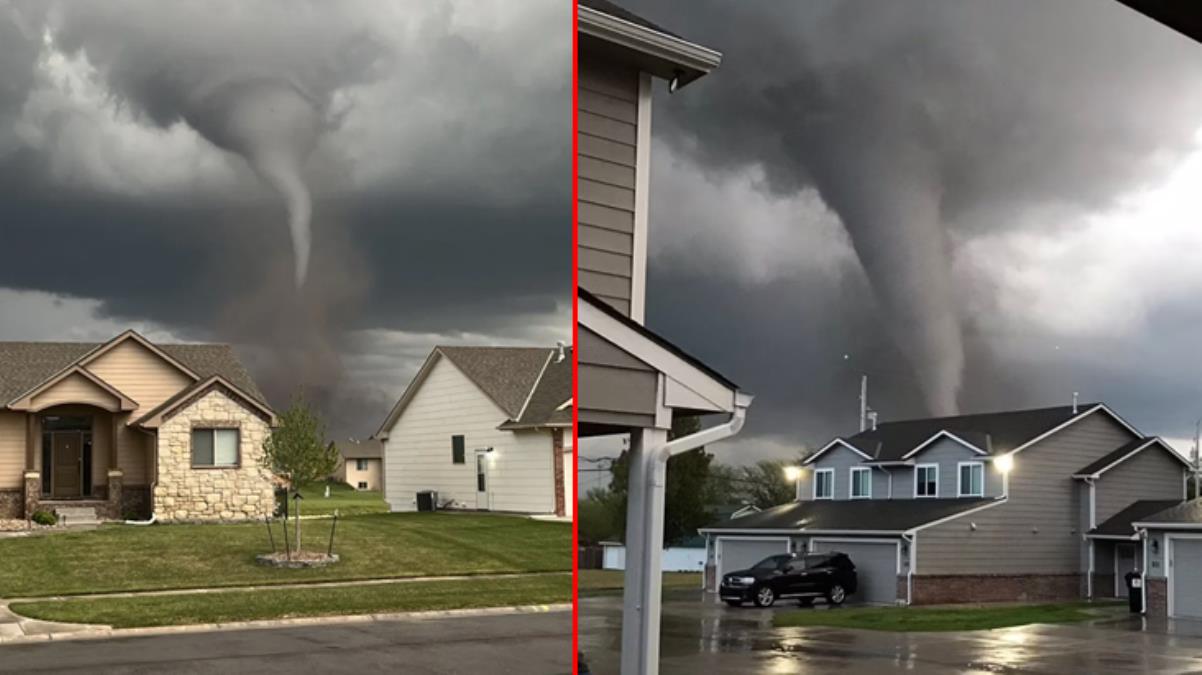 ABD felaketi yaşıyor! Kansas'ta oluşan hortum 22 bin meskeni elektriksiz bıraktı