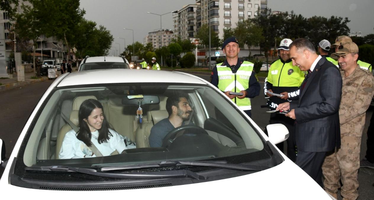 Adıyaman'da, 'Bayramınız kemerli olsun' uygulaması