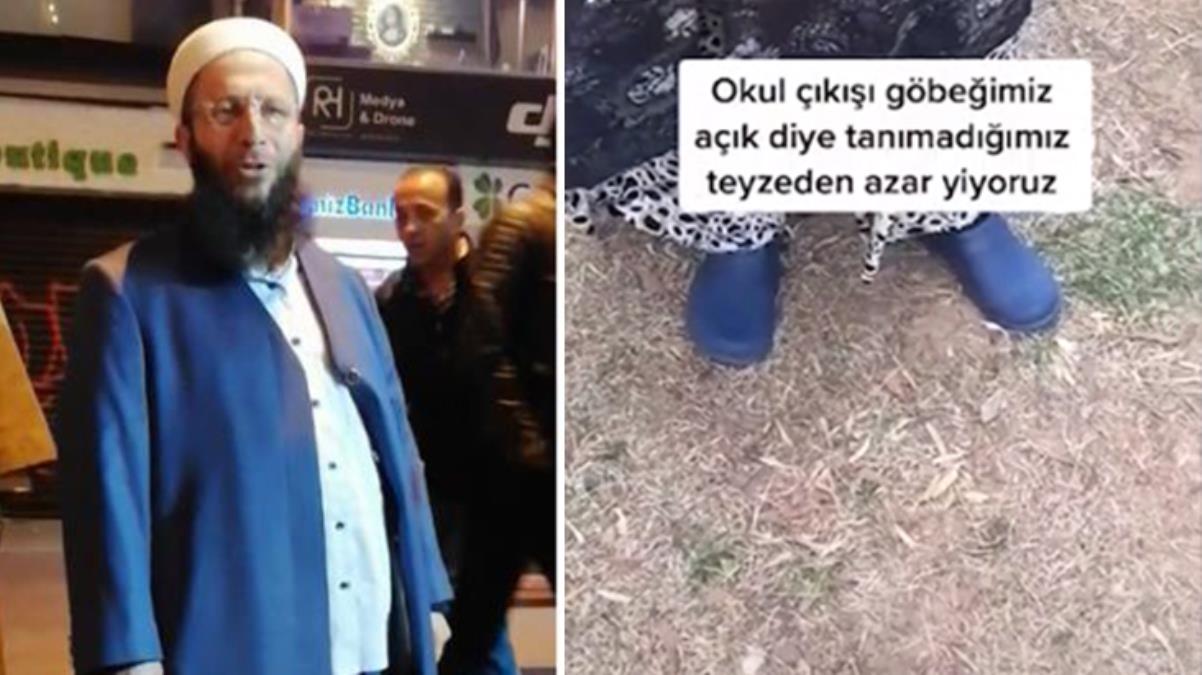 Alkollü yerleri gezip vatandaşlara nasihatler veren tebliğcilerden sonra bu defa de bildirici teyze