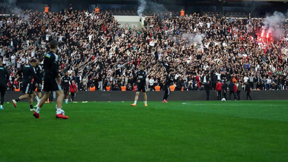 Bu imaj maçtan değil! Beşiktaş taraftarı, Vodafone Park'a akın etti