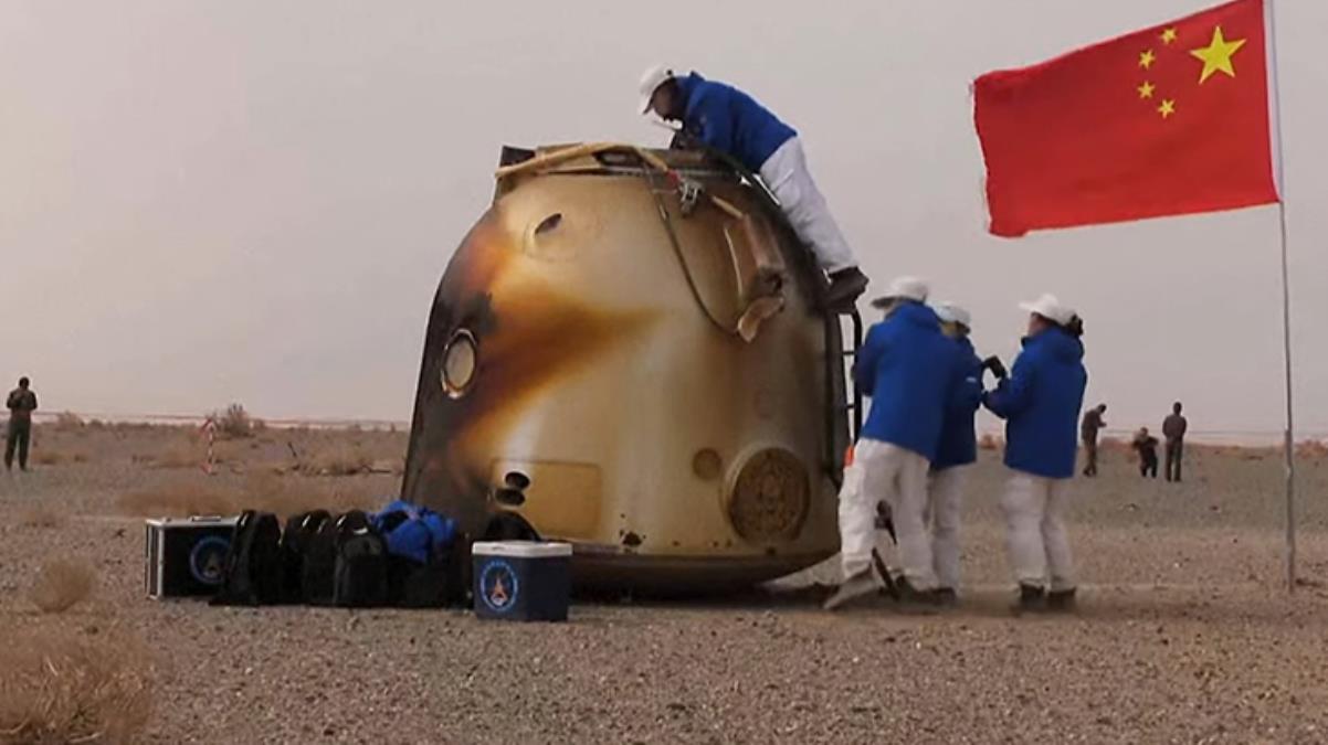 Çin'in Shenzhou-13 Taykonotları Dünya'ya dönüş için hazırlanıyor