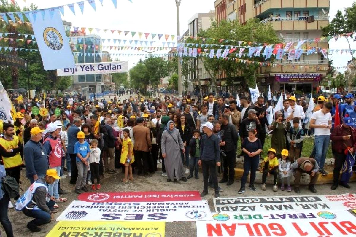 Adıyaman'da 1 Mayıs Personel Bayramı kutlandı