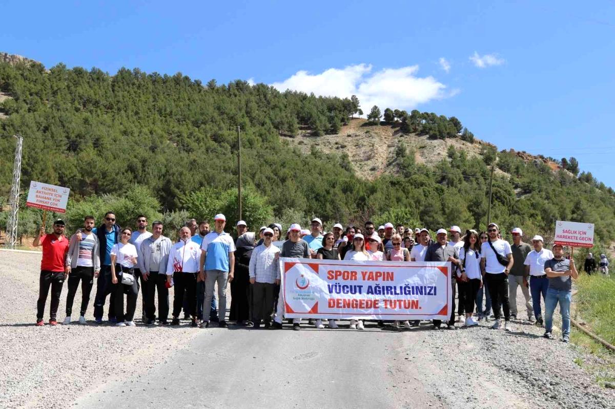 Adıyaman'da Sıhhat İçin Hareket Et Günü aktifliği