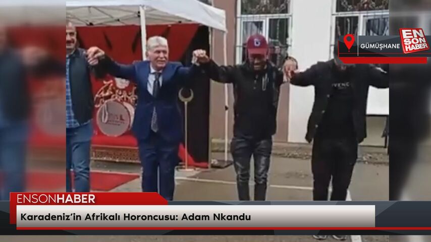 Afrikalı Adam’ın Karadeniz sevgisi