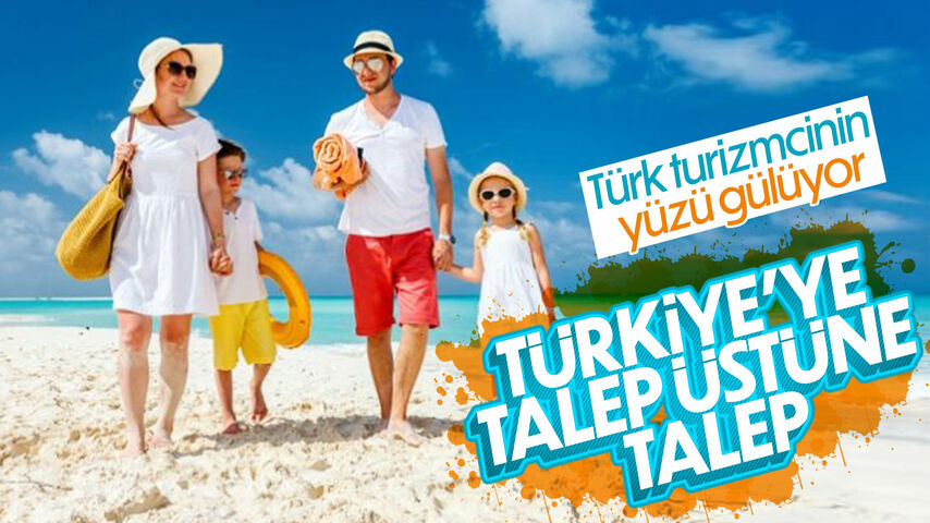 Akdeniz'de turizm hareketleri ikiye katlandı